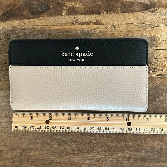 Kate Spade NWOT Beige and Black Classic Women's Bag Set - Picture 13 of 16